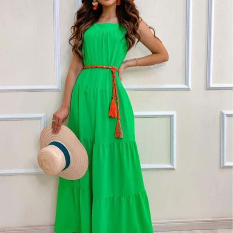 Vestido Longo Verde
