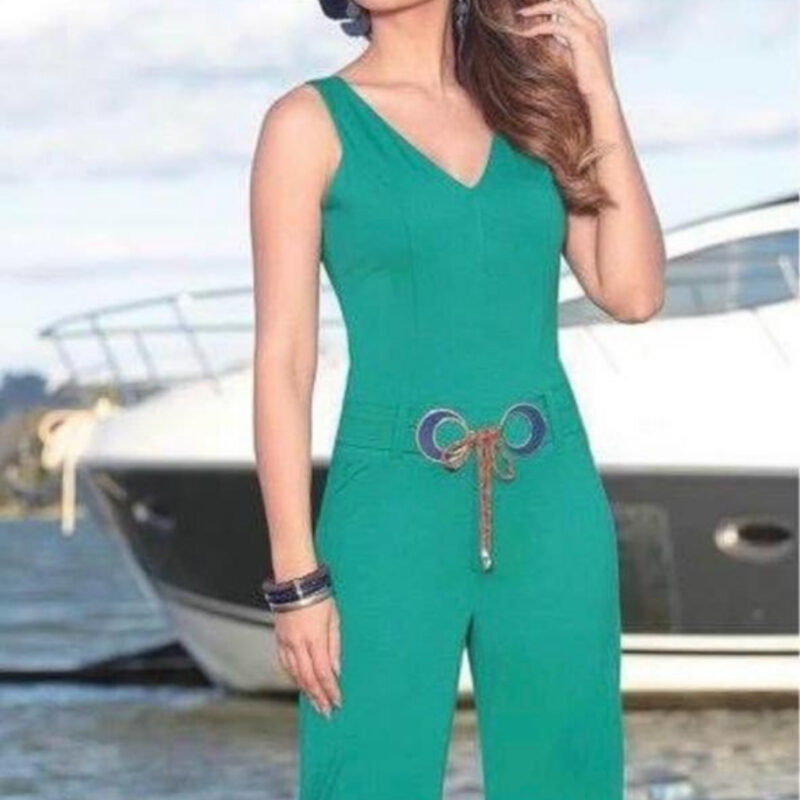 Macacão Verde com Cinto